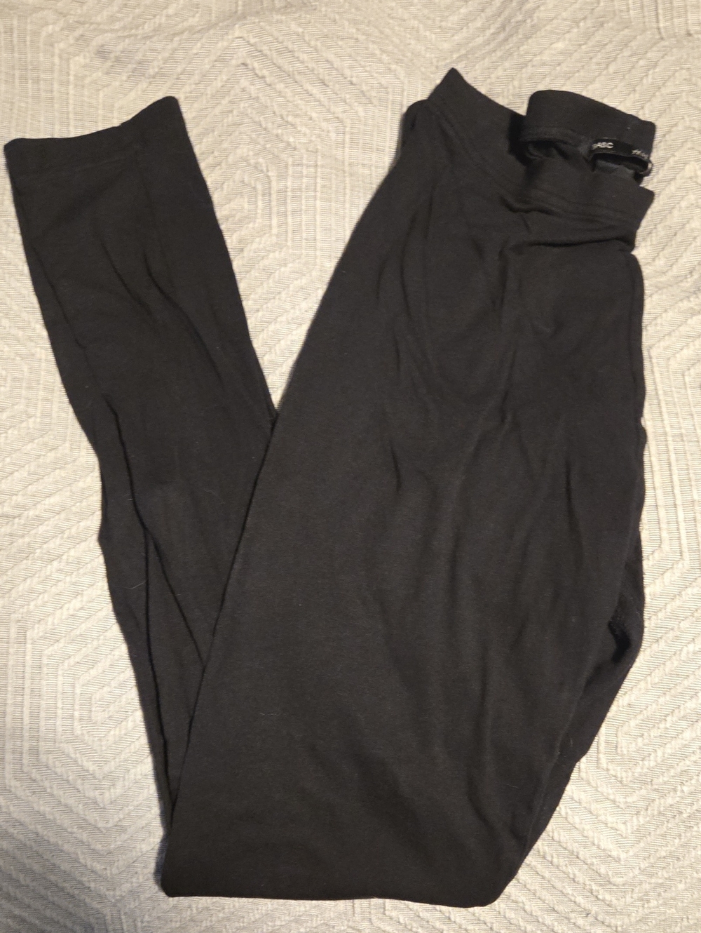H&M Black Women's Stretch Leggings - Brand Unknown